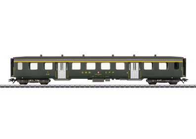 Maerklin 43363 Leichtstahl-Sitzwagen 1. Kl. SBB Spur H0