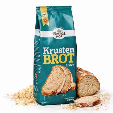 Bauckhof Bio Krustenbrot glutenfrei 500g
