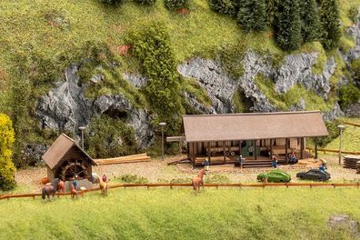 Faller 282756 Sägewerk und Wassermühle Spur Z