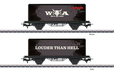 Maerklin 44296 Containerwagen W: : 2026 LOUDER THAN HE Spur H0