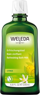 6x Weleda WELEDA Citrus Erfrischungsbad 200ml