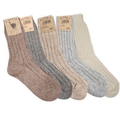 Alpaka Socken dicke Wollsocken Socken EU Größe 36-46