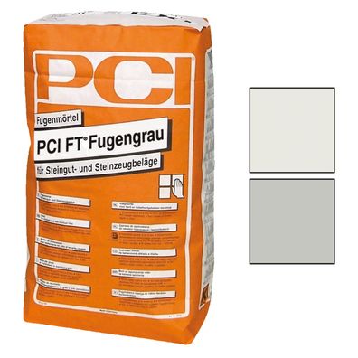 PCI FT Fugengrau 5 KG Fugenmörtel Fugenmasse Fliesen Mosaik Mörtel Steingut
