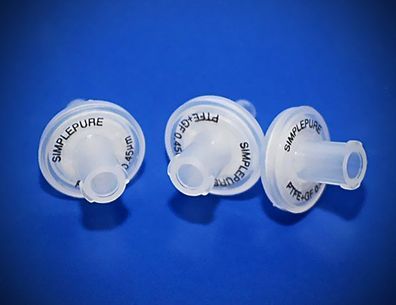 Spritzenvorsatzfilter ( Prefiltr GF) PTFE 25mm 0.45um 1Stk