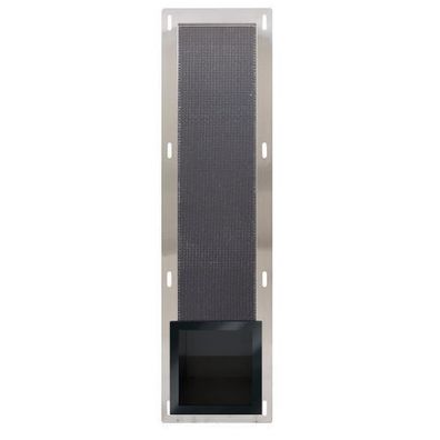 Unterputz Wandnische Toilettenpapieraufbewahrung WALL BOX PAPER 3 Schwarz