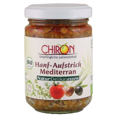 3x CHIRON Hanfaufstrich Mediterran 135g