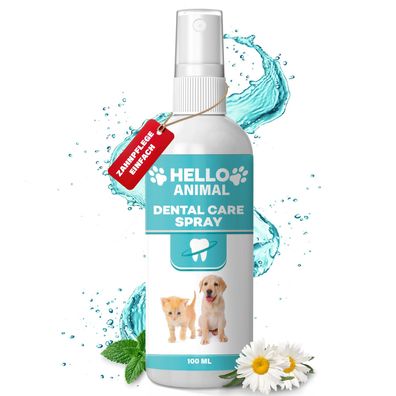 Saint Nutrition® Dental Spray | Zahnpflege Hund - Mundgeruch Hund - Zähne Hund