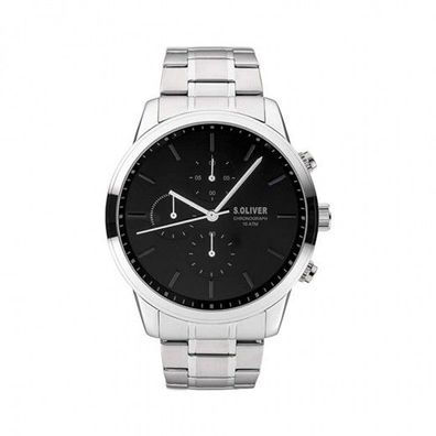 s. Oliver SO-3931-MC Herrenuhr Chronograph