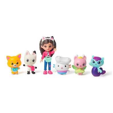 Gabby's Dollhouse: Der Film - Cat-Venture Crew Figuren-Set
