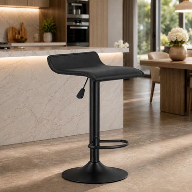 Best For Home Hocker L-förmig mit schwarzem Gestell - zeitloses Design für jeden Raum