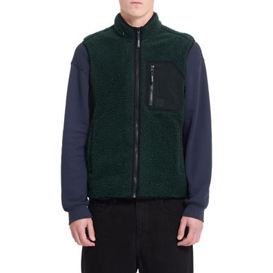 VOLCOM Weste Muzzer Fuzzar scarab