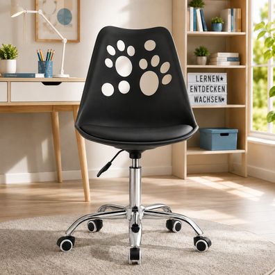 Best For Home Schreibtischstuhl - ergonomischer Drehstuhl mit Rollen, höhenverstellba