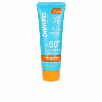 Babaria Facial Fluid Sensitive Haut Spf50 75ml