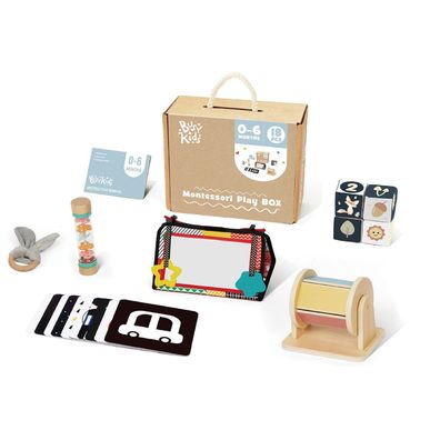 BusyKids Montessori Spielbox 0 bis 6 Monate