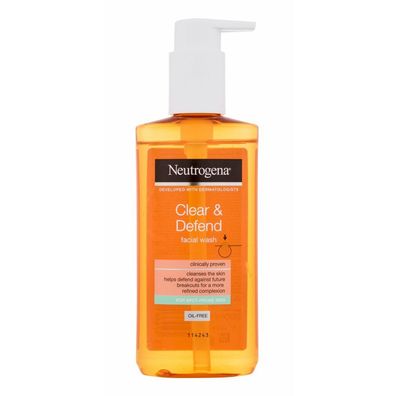 Neutrogena Clear & Defend 2% Salicylic Acid Facial Wash