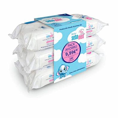 BABY Toallitas Limpiadoras set 3 x 60
