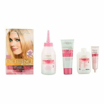 L'Oréal Professionnel Excellence Creme tinte #10 rubio muy claro 192ml