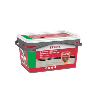 12,5kg ROMPOX Ecofine Pflasterfugenmörtel 1K grau Romex Fugenmörtel ab 3mm