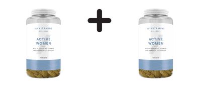 2 x Myprotein MyVitamins Active Women Multivitamin (120 tabs)
