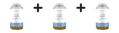 3 x Myprotein MyVitamins Active Women Multivitamin (120 tabs)