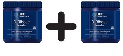 2 x Life Extension D-Ribose Powder - 150g