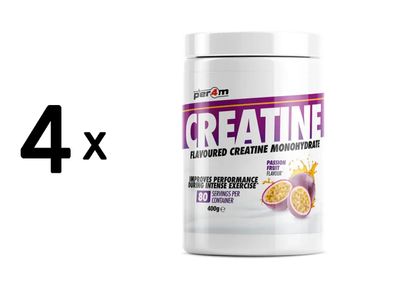 4 x Per4m Creatine Flavoured (400g) Passion Fruit