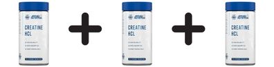 3 x Applied Nutrition Creatine HCL - 180 caps