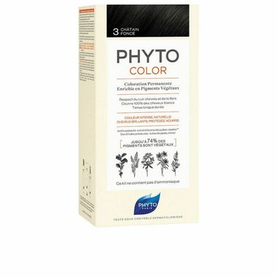 Phytocolor #3-castaño oscuro 4 u