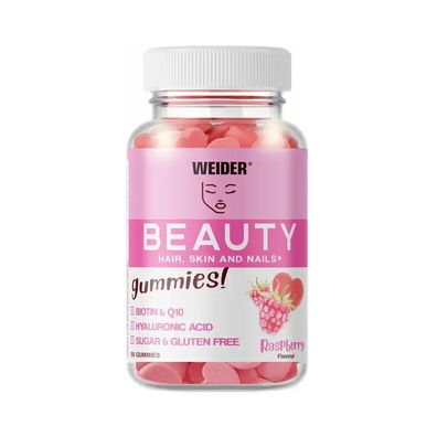 Weider Beauty Gummies (40) Raspberry