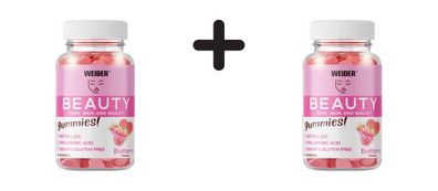 2 x Weider Beauty Gummies (40) Raspberry