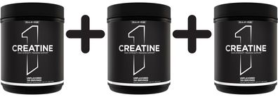 3 x Rule One Creatine, Unflavored - 676g