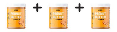 3 x Weider Protein Peanut Butter (1000g) Natural