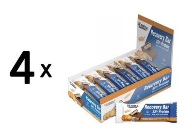 4 x Weider Victory Endurance Recovery Bar (12x50g) Biscuit