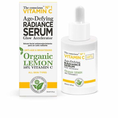 Vitamin C age-defying radiance serum organic lemon 30ml