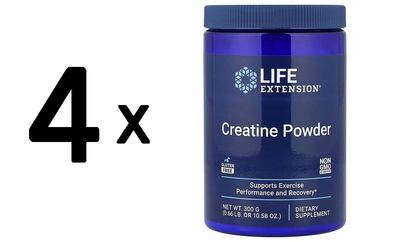 4 x Life Extension Creatine Powder - 300g