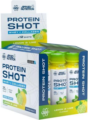 Protein Shot, Lemon & Lime - 12 x 100 ml