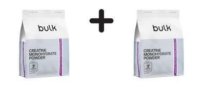 2 x Bulk Creatine Monohydrate Powder - flavoured (500g) Mixed Berry