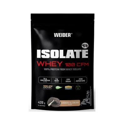 Weider Isolate Whey 100 CFM (420g) Cookies and Cream