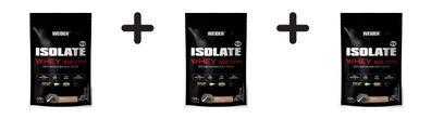 3 x Weider Isolate Whey 100 CFM (420g) Cookies and Cream