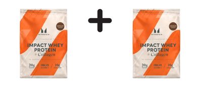 2 x Myprotein Impact Whey Protein + Collagen (720g) Chocolate