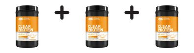3 x Optimum Nutrition Clear Protein (480g) Mango and Passion Fruit