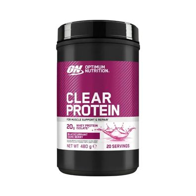 Optimum Nutrition Clear Protein (480g) Blackcurrant Dark Berry