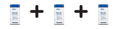 3 x Applied Nutrition NAD+ Resveratrol - 60 caps