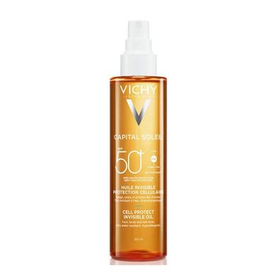 Capital SOLEIL spray aceite invisible cell protect SPF50 200 ml