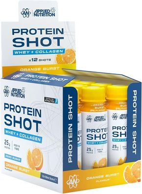 Protein Shot, Orange Burst - 12 x 100 ml