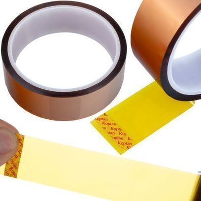 Rosfix Kaptonband 60mm x 30m – Hitzebeständig bis 240°C | 0,05mm Stärke