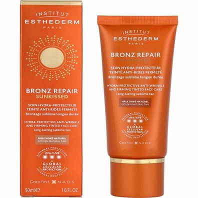 BRONZ REPAIR Sunkissed Strong Sun Anti-Falten-Gesichtscreme mit Farbe, 50 ml