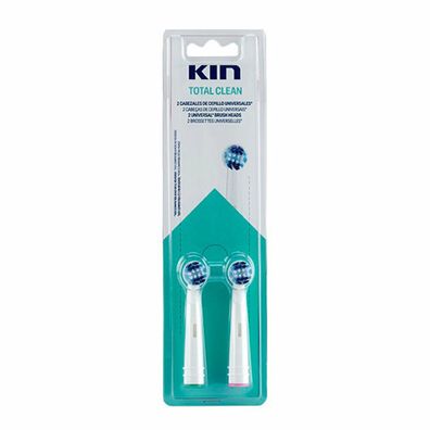 Kin Elektrische Zahnbürste Total Clean Replacement 2 Stück