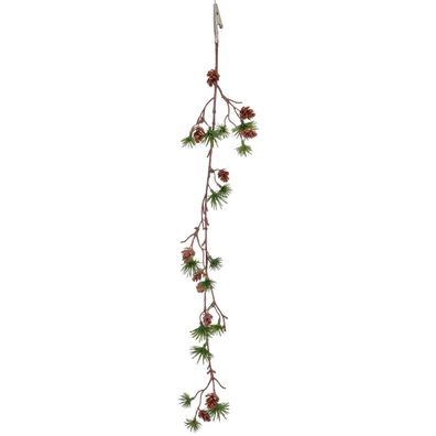 Gasper Zederngirlande mit Clip 58 cm dunkelgrün