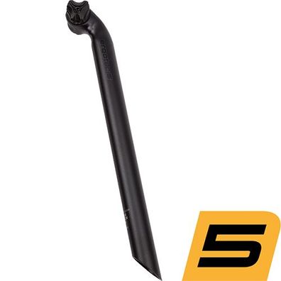Ergotec Sattelstütze VIPER - 30,9x400, SB30, Safety Level 5, matt schwarz